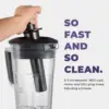 Commercial Blender - 64oz Countertop Blender 1800 Watts - High Performance, High Powered Professional Blender and Foo 4