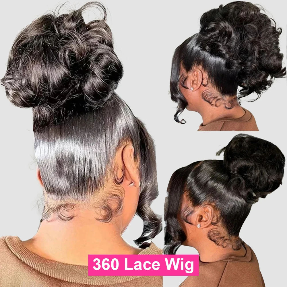 CEXXY Body Wave 360 HD Full Lace Wig Human Hair Pre Plucked 32 38Inch Transparent Lace Frontal Wig Brazilian Hair Wigs For Women lace front wig human hair wigs 360 lace wig