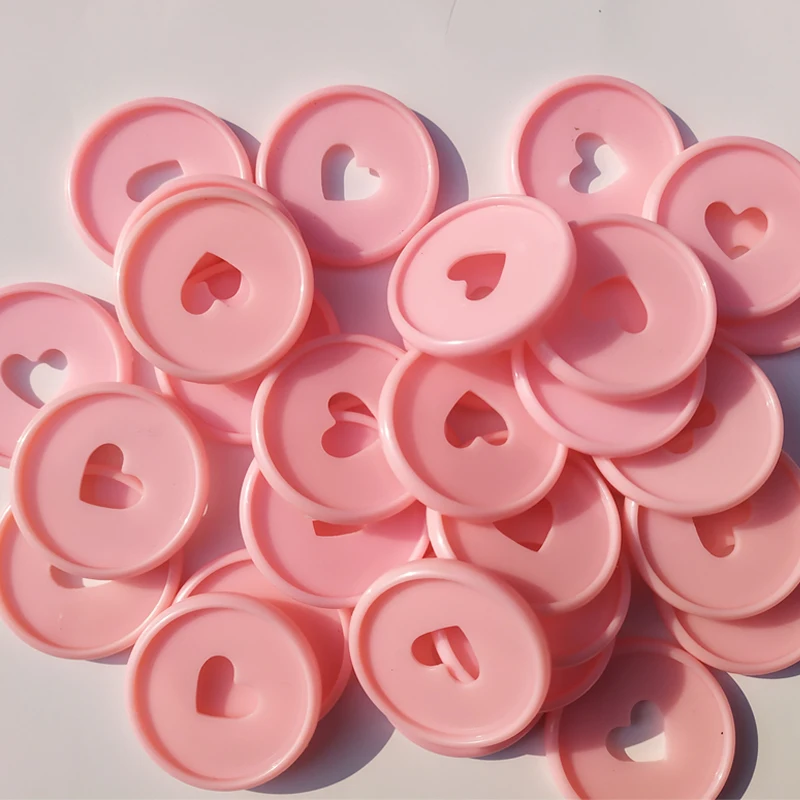 72PCS 35MM Colorful Mushroom Hole Binding Notebook Planner Discs