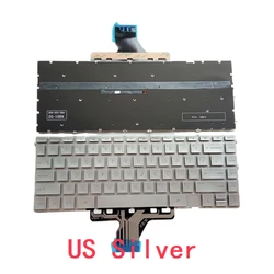 Premium Backlit Keyboard Replacement (US Silver)