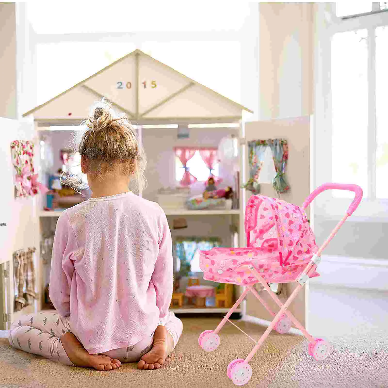 

Детская коляска-кукла, коляска для маленьких девочек, детская легкая коляска