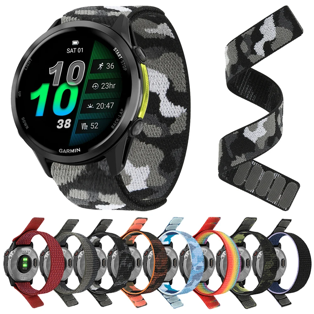 Nylon Hook Loop QuickFit Band - 22mm & 26mm Strap