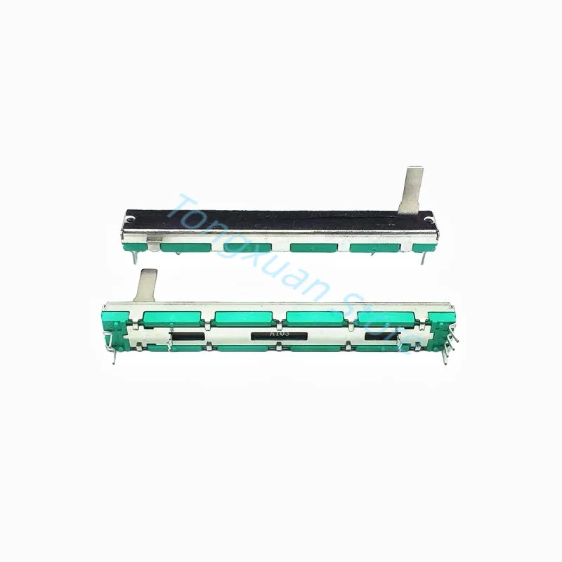 5 Pz Per Behringer Soundcraft 7.5Cm A10K B10K Duplex Potenziometro Mixer Fader 75Mm A10Kx2 B10K * 2 Lunghezza Maniglia 15Mm