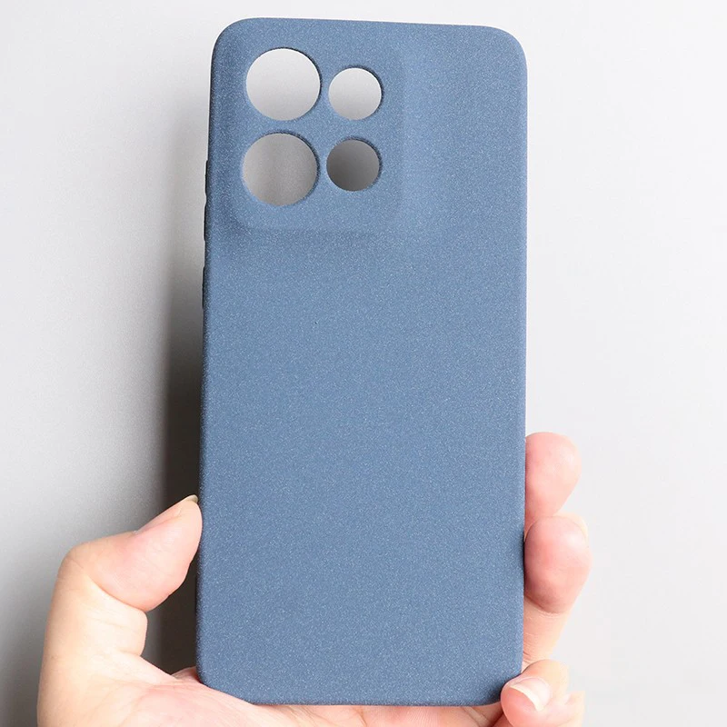 Sand Matte Soft Silicone Shockproof Phone Case - Full Protection Camera Cover
