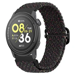 Breathable Comfortable Soft Nylon Watch Band, 20mm 22mm - Strap width 20mm (Star black)