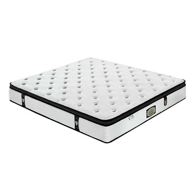 

High quality King size luxury pocket spring memory foam bed mattress for sleeping