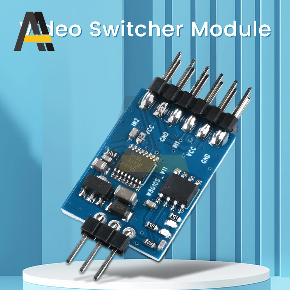 Module commutation vidéo 3 canaux PWM pour drone FPV 5-12V