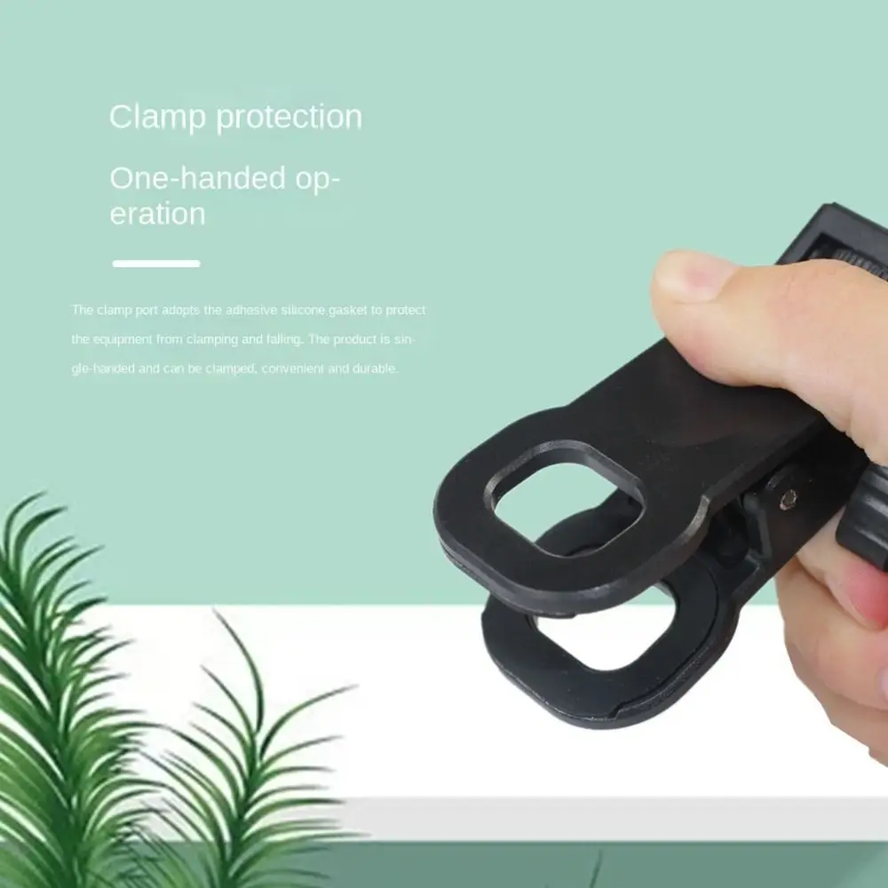 Portable Mini Selfie Fill Light Clip Universal Camera Flash Holder Expansion1/4 Screw Mount Photography Lamp Mount Clamp