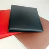 PLRBOK A5 Premium PU Leather 3-Ring Insert Photo Album - Matte Textured Binder Cover,Single-Sided Transparent PP Plastic Sleeves 3