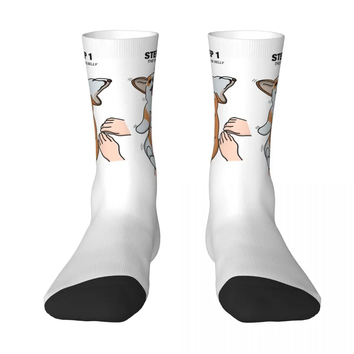 

Perros The Rubs For Sale Contrast color socks Cute style Elastic Stockings Humor Graphic Creative Adult Stockings