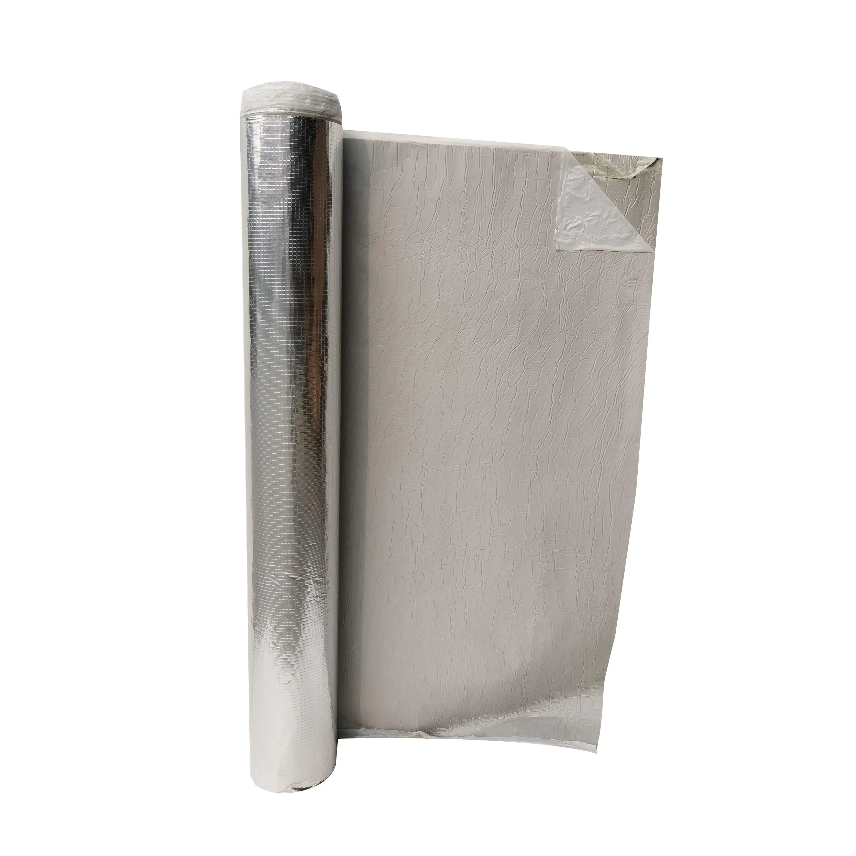 

1.2mm Aluminum Foil surface Self-adhesive butyl rubber waterproof membrane for roofing repaired