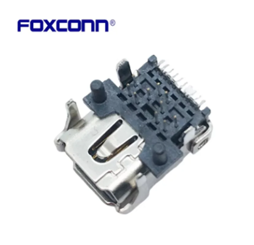  10PCS 3VM11201-D730-7H Foxconn Mini DP HD connector 19PIN female socket Plug in connector