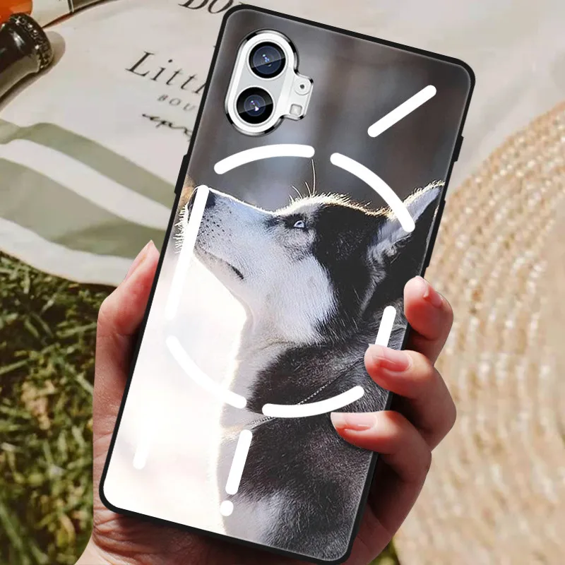 Black Antiknock Soft TPU Protective Phone Case Cover