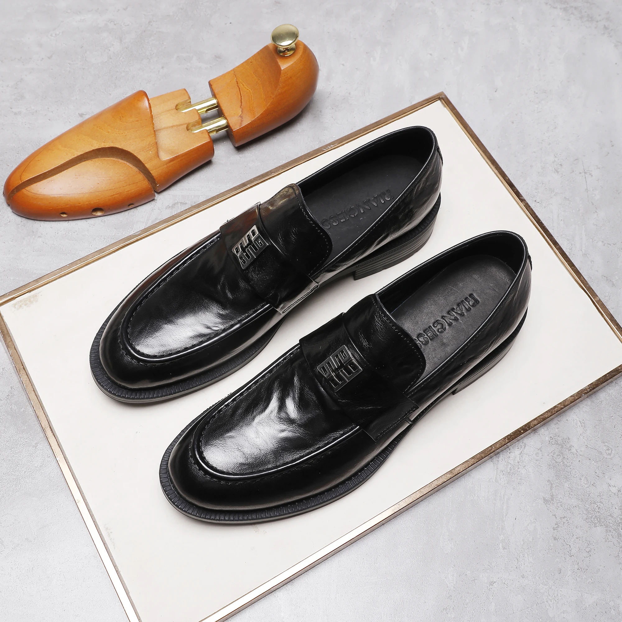 New Shoes Man, cover feet, style, leather making, Buckle, work wear, upscale, wedding, Bullock style