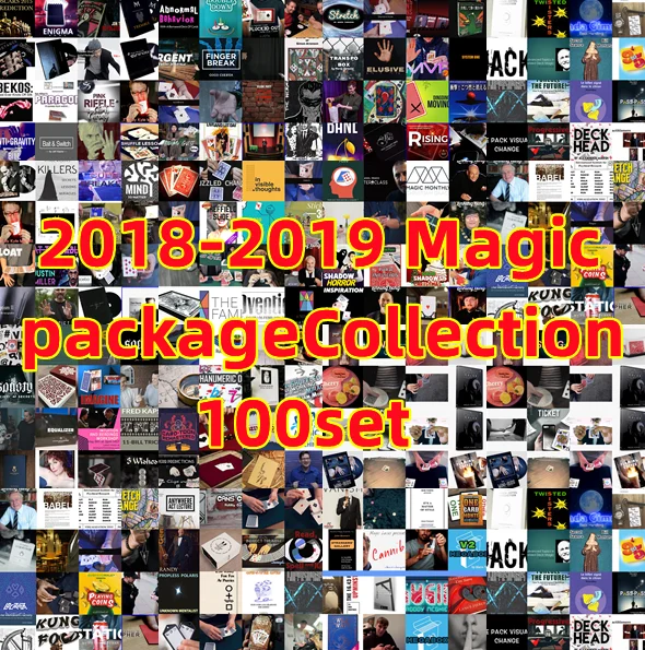 Collezione Pacchetto Magico 2018-2019 (100 Set-200 Set-300 Set) -Trucchi Magici