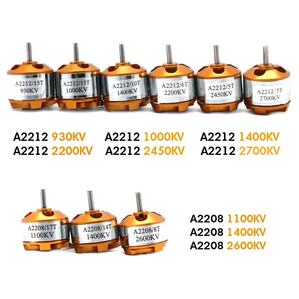 Kit Moteur Brushless A2212 30A ESC 1045 Hélice pour Drone FPV
