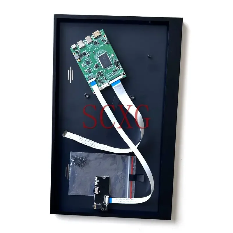 

Fit NT156FHM HB156FH1 2 TYPE-C Micro USB 15.6" EDP 30 Pin Mini-HDMI Controller Driver Board+Metal Case DIY Refit Kit 1920*1080