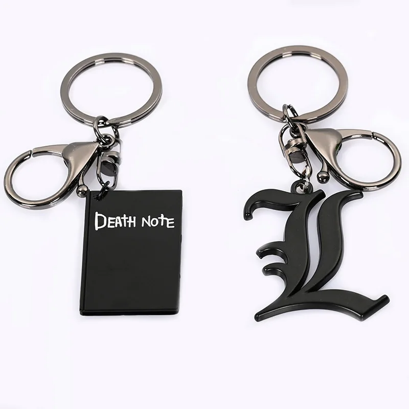 

Металлические брелки в стиле аниме «DEATH NOTE»