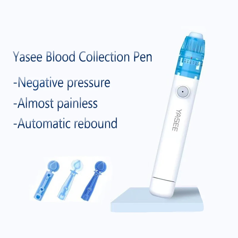 Yasee Blood Collection Pen Negative pressure blood collection Painless Blood Collections Lancets Lancing Device