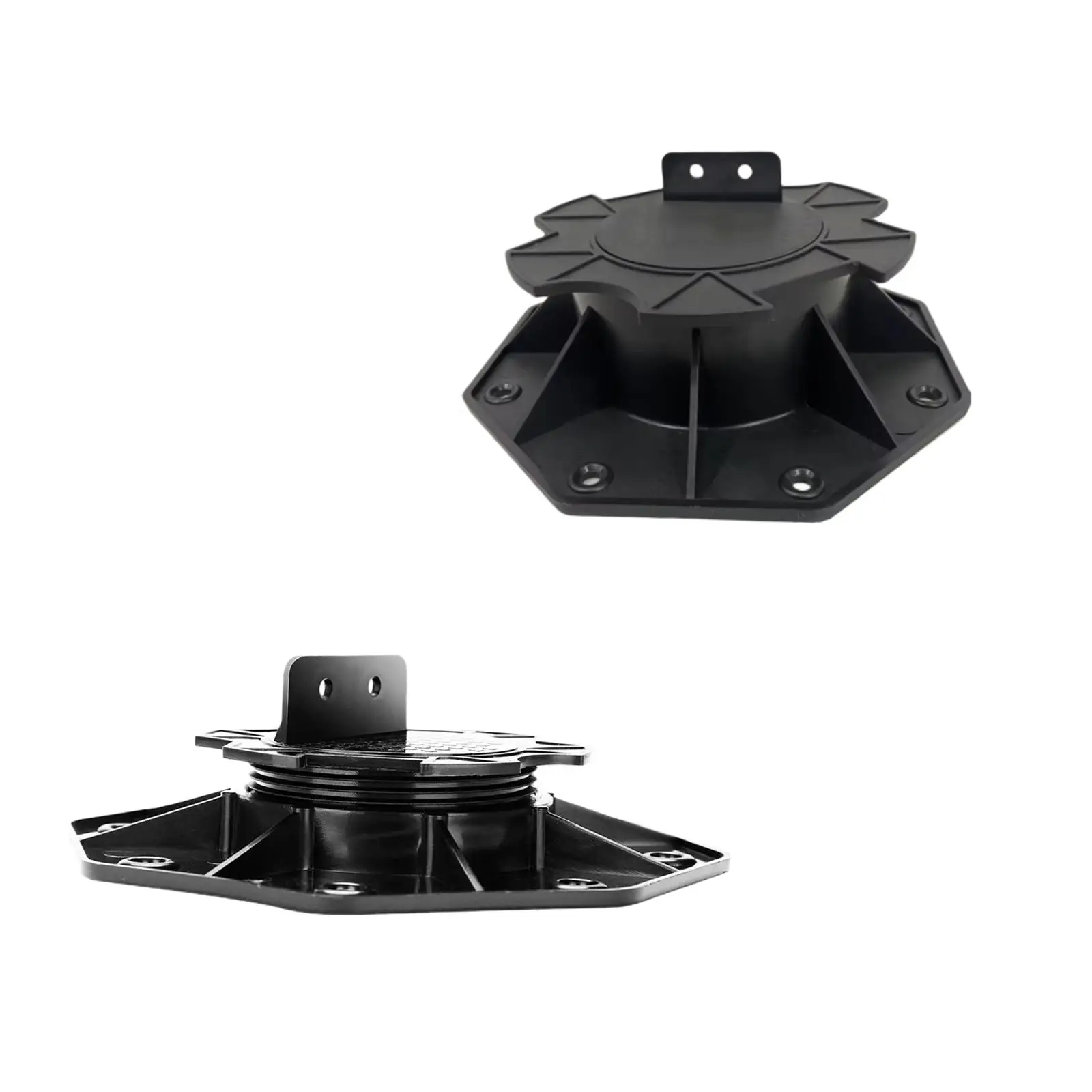 조정 가능한 갑판 지지대 스탠드, 높은 바닥용 내구성 베이스