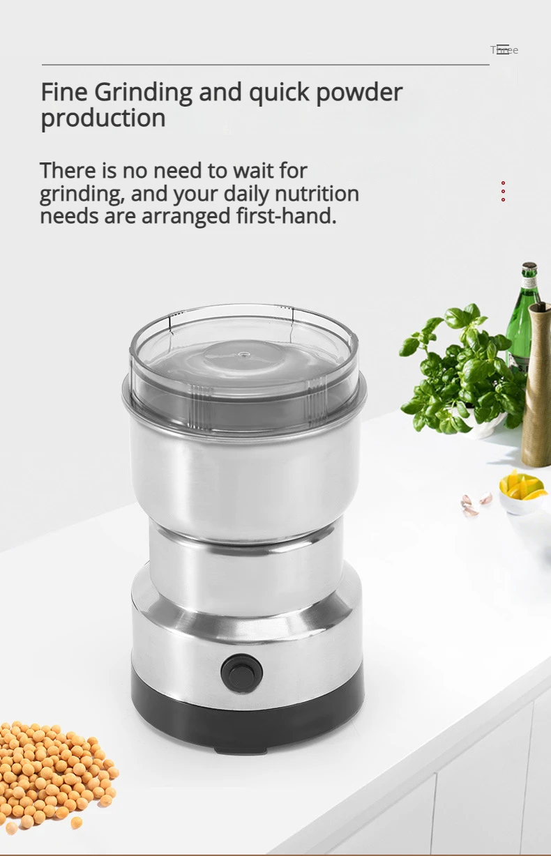 New Upgrade Portable Electric Coffee Grinder  Professional Ceramic Grinding Core Coffees Beans Mill Grind