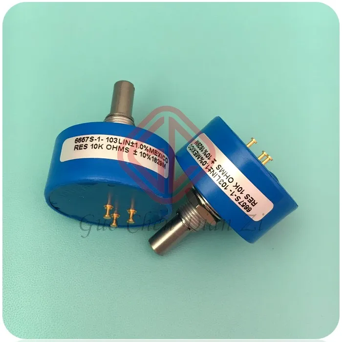 

6657S-1-103 potentiometer new original spot 10kΩ ±10% 1.5W Bourns