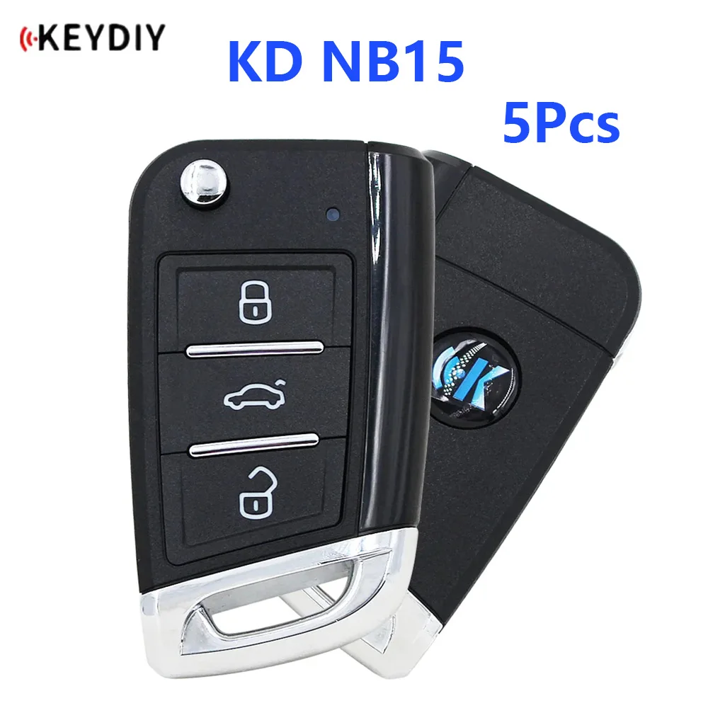 

Универсальный многофункциональный пульт дистанционного управления KEYDIY NB Series NB15 MQB для KD900 KD900 + URG200 KD-X2 NB-Series, 5 шт.