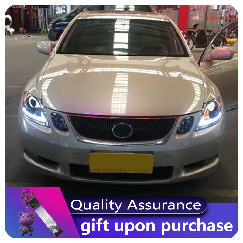 

For Lexus GS300 GS350 GS430 GS450 2006-2012 Year LED Headlight Head Lamps With Projector Lens