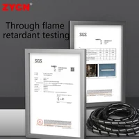 สารหน่วงไฟเกลียวห่อ Sleeving หลอดแยกสายป้องกันพลาสติก PE Band ไขลานท่อลวดสัตว์เลี้ยงกัด Preventio 5