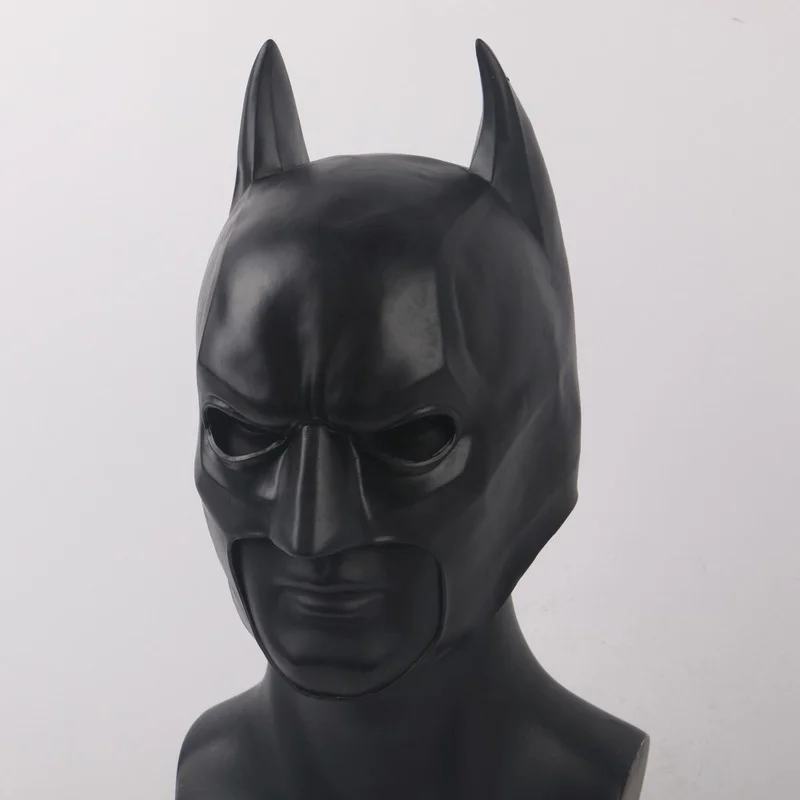 Cosplay Bat Mask Bruce Wayne Accessories Halloween Role Playing Latex Props Anime Men Children Toy