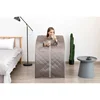 Portable Far Infrared Sauna Full Body Sauna Tent with Heating Foot Pad & Folding Chair for Relaxation & Detox 5
