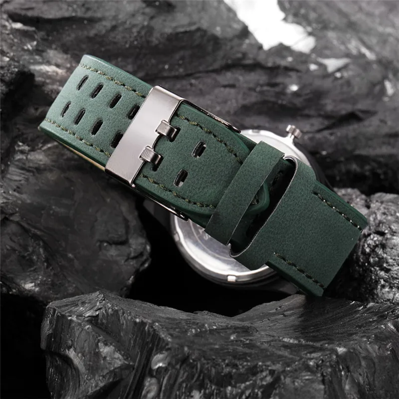 1pc / lot XINEW Brand Watches For Men Fashion Leather Band Sports Military Date Quartz Watch Erkek Barato Saat Reloj Hombre 2024