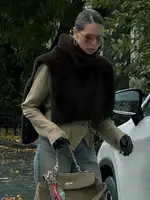 Women's Svel High Collar T-irt Y24TP547 Autumn Winter Pure Color Furry ter Ne Top Ladies Faion Polyester Fabric