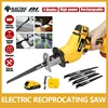 Cordless Power Tools Reciprocating Saw Band 4 Saw Blades Multi-Functional Metal Garden Tree Cutting Saw with Dewalt 20V Battery 1