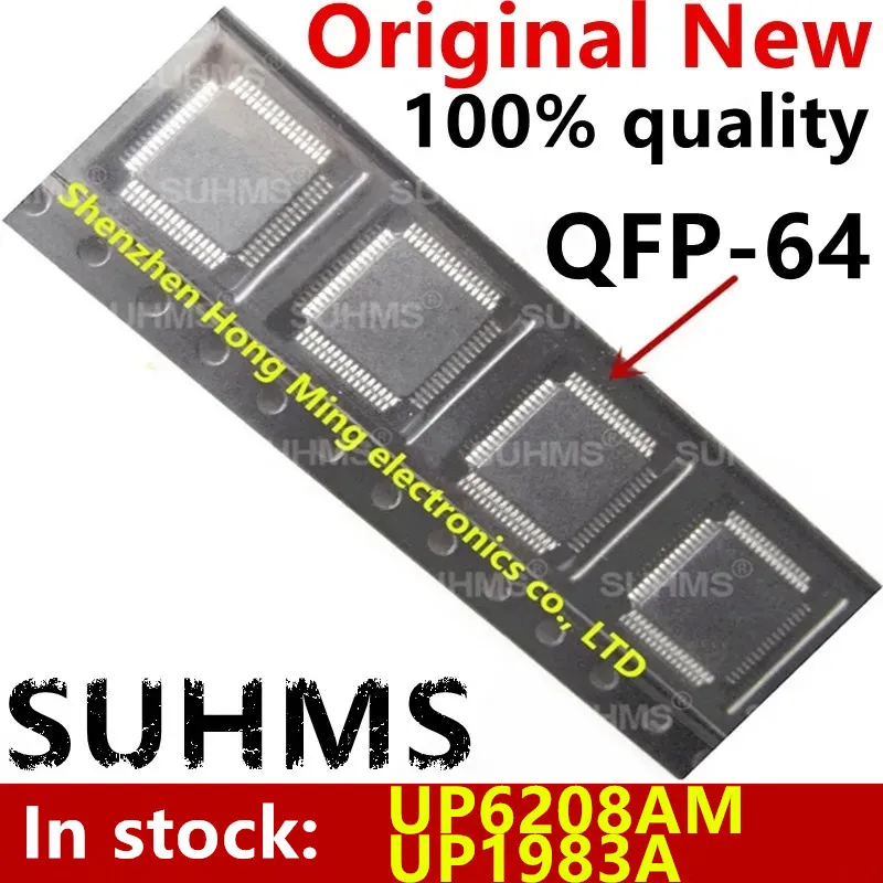

(1 шт.) 100% новый набор микросхем UP6208AM UP1983A QFP-64