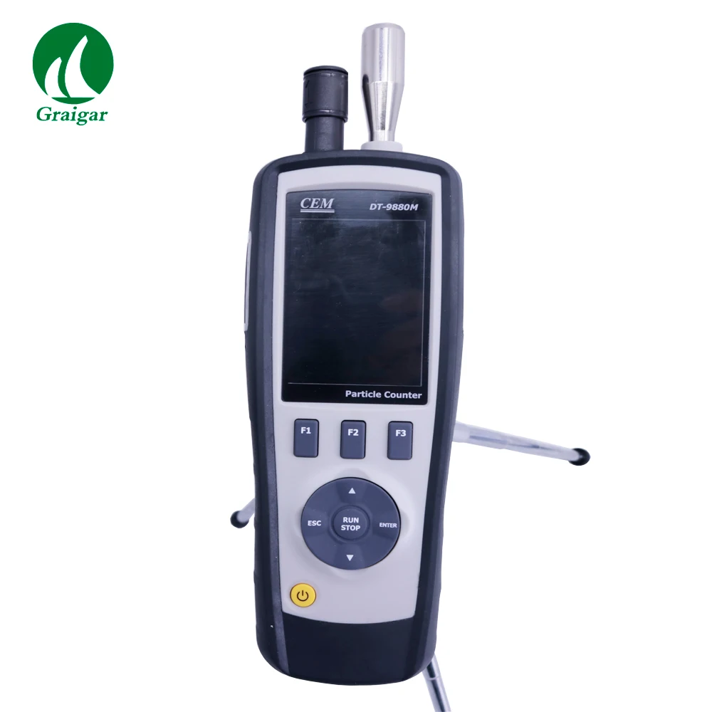 

DT-9880M 4 In1 Particle Counter With 2.8Inch TFT Color LCD Display For Testing PM2.5/PM10 Particle Toxic Gas