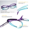 2024 Butterfly Presbyopia Women's Glasses Purple Green Cat Eye Reading Glasses Frame Blue Light Blocking Reading Glasses For Men 6