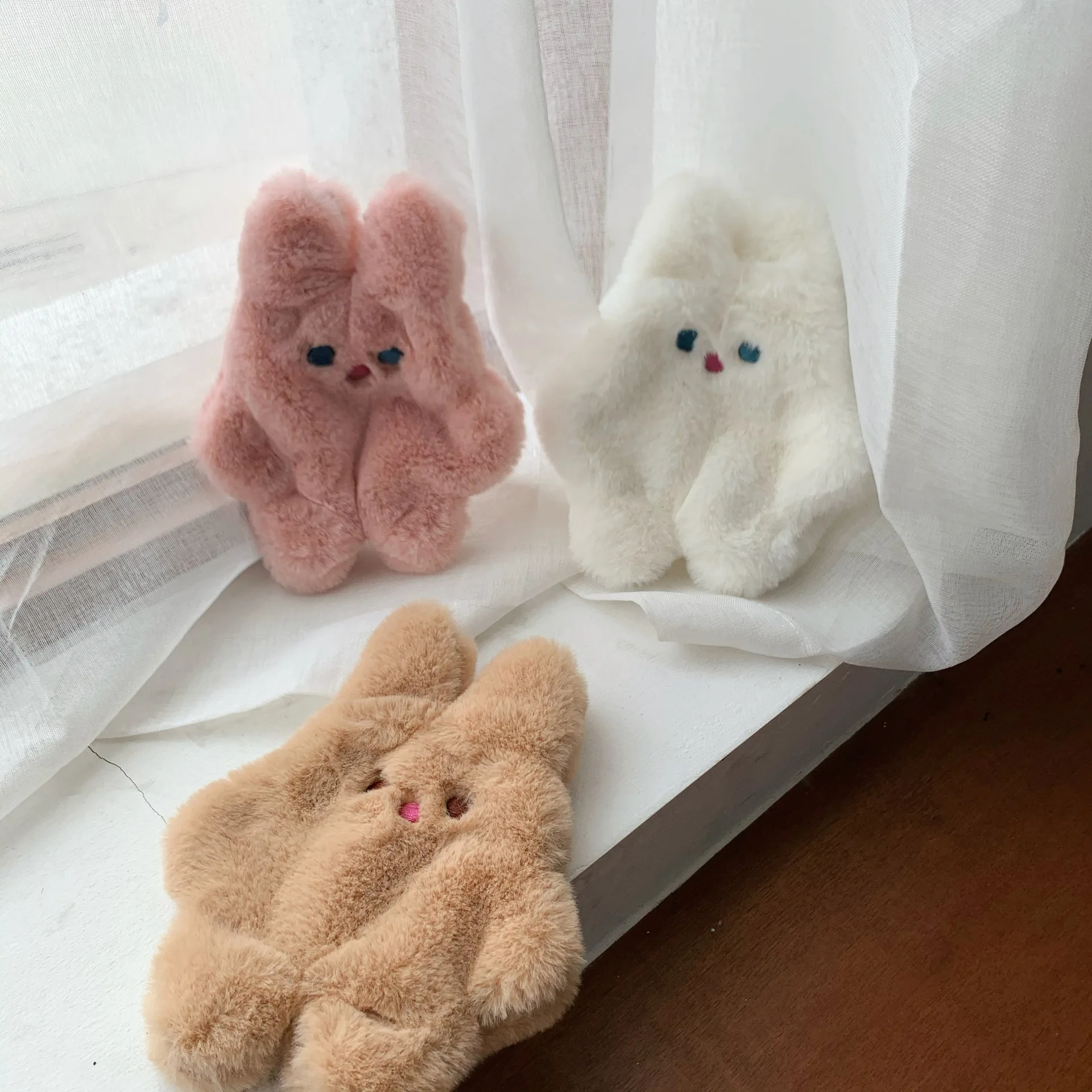 Plush Rabbit Coin Holder and Wallet for Children