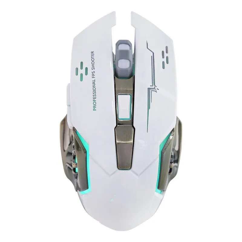 Rechargeable Wireless Mouse Gaming Computer Silent Bluetooth Mouse USB Mechanical E-Sports Backlight PC Gamer Mouse For Computer