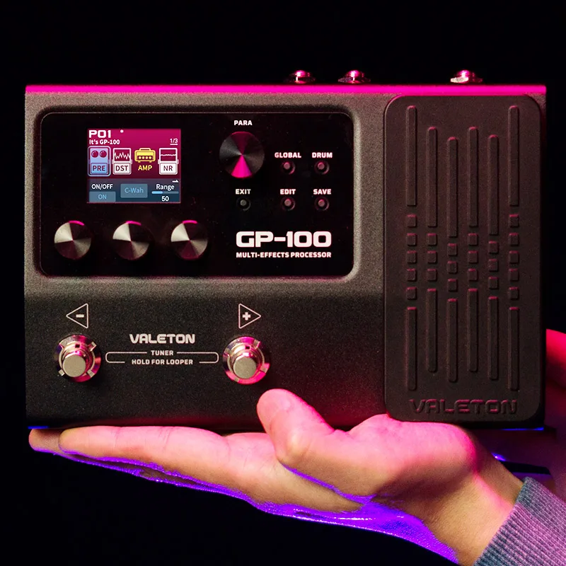 Valeton Guitar Multi Effects Processor Pedal with 140 Built in