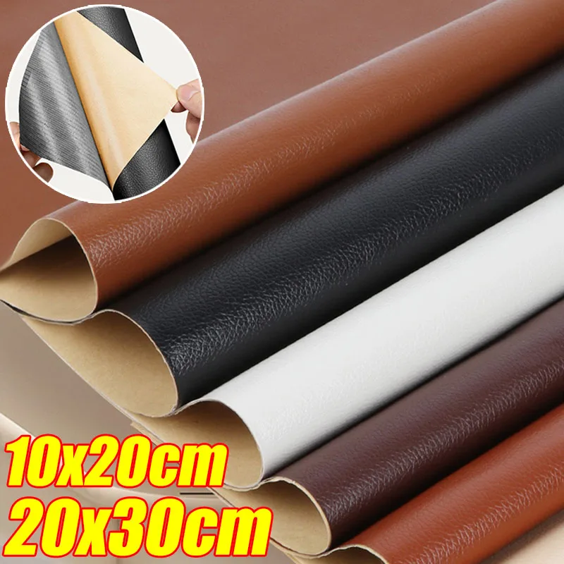 

Self-Adhesive Artificial Leather Repair Patches PU Leather Fabric Stickers for Leather Clothes Car Seats Bags Repair Sticky Tool