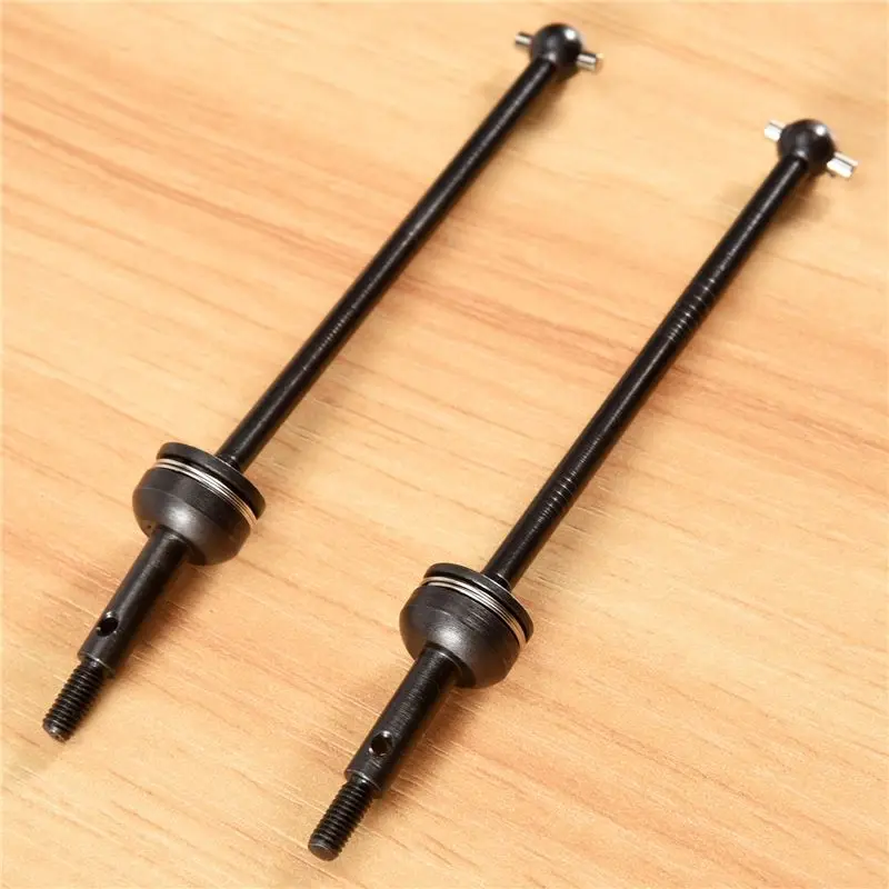 AED7-2Pcs Wltoys 144001 1/14 RC 자동차 업그레이드 부품 액세서리용 CVD 스틸 범용 드라이브 샤프트