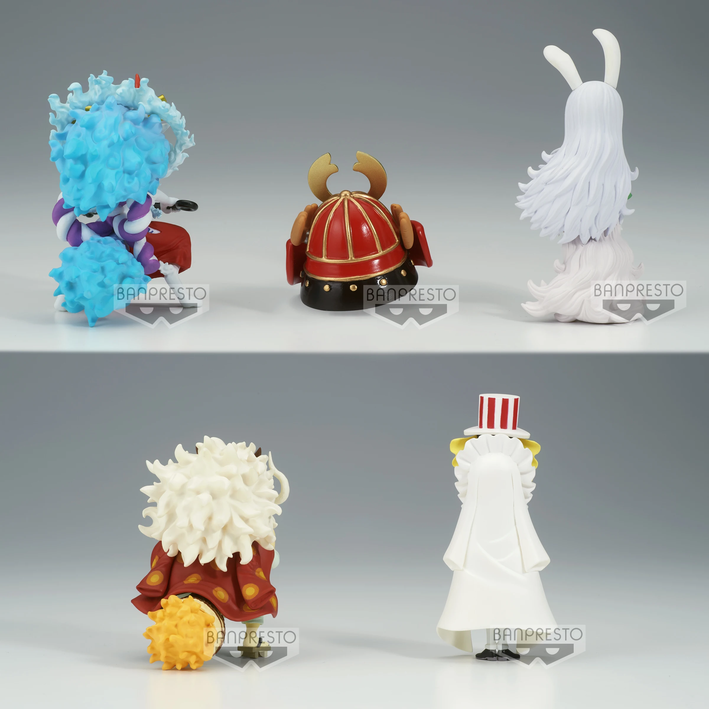 Bandai One Piece Babanuki Kaido Hawkins Speed X Drake Holdem King Queen  Jakku Pageone Beasts Pirates WCF Anime Model Toys 7-13CM