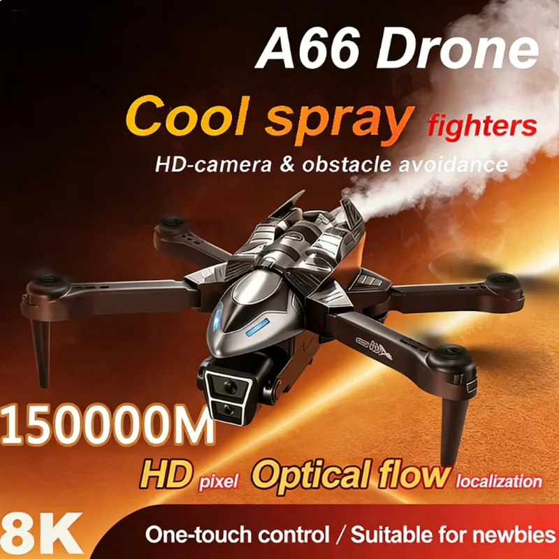 Drone A66 Double Lentille 8K avec Évitement d'Obstacles