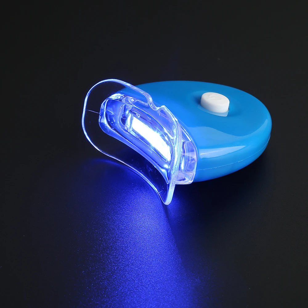Teeth Whitening Portable Mini Led Blue Light Smart Whitener Instrument Teeth Bleaching Beauty
