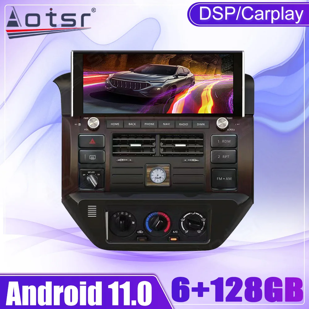 

12.3 Inch Android 11 Car Radio Screen For NISSAN PATROL Y61 2006 - 2022 Multimedia Player Video GPS Navig Head Unit Auto Stereo