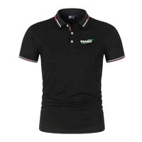 Tracteur FENDT hommes polos décontracté à manches courtes rabattu hommes chemises mode Streetwear Polos pour hommes 4XL 1