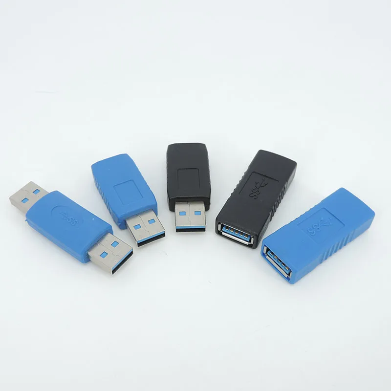 

USB 3.0 Type A Male female To Female male Adapter Connector USB3.0 AM To AF Coupler Converter for Laptop PC cable Extender E1