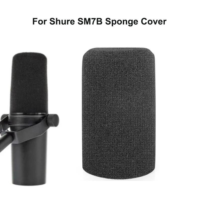 SpongeFoamCoverWindscreenMicrophonePopFilterforShureSM7B