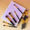 48 Colour Paper Palette Blush Concealer Highlighter Contour Eyeshadow 4-in-1 Set with Makeup Brushes Professional Makeup Set 4